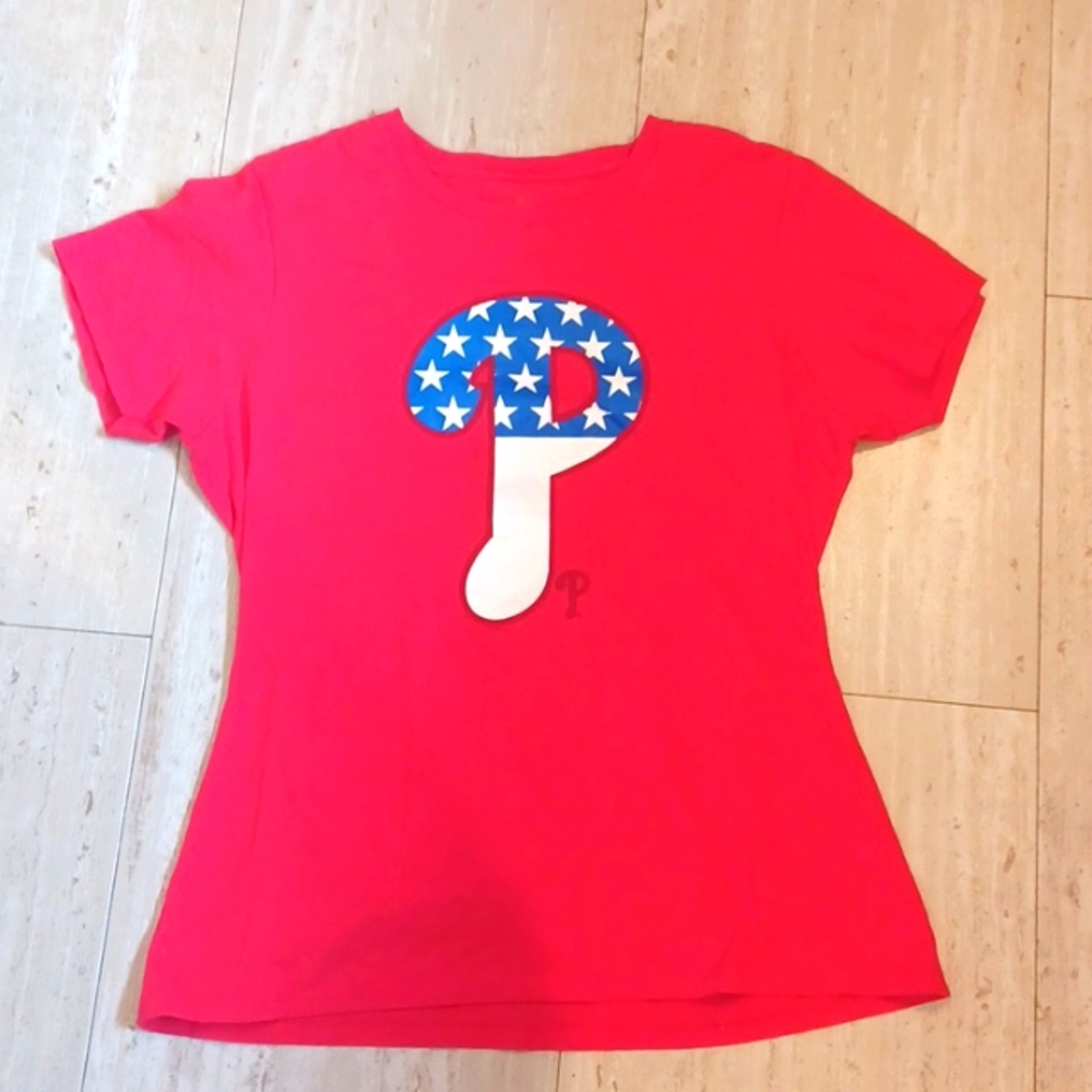Philadelphia Phillies Red Cotton Tshirt